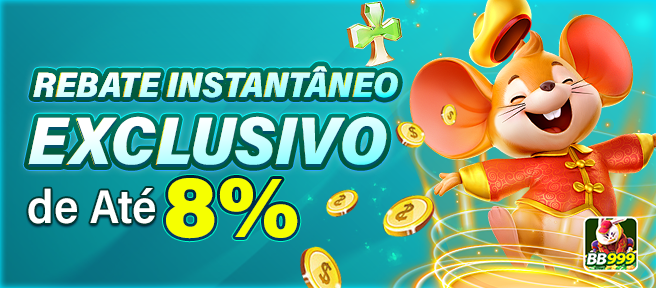REBATE INSTANTANEO EXCLUSIVO de Ate 8%