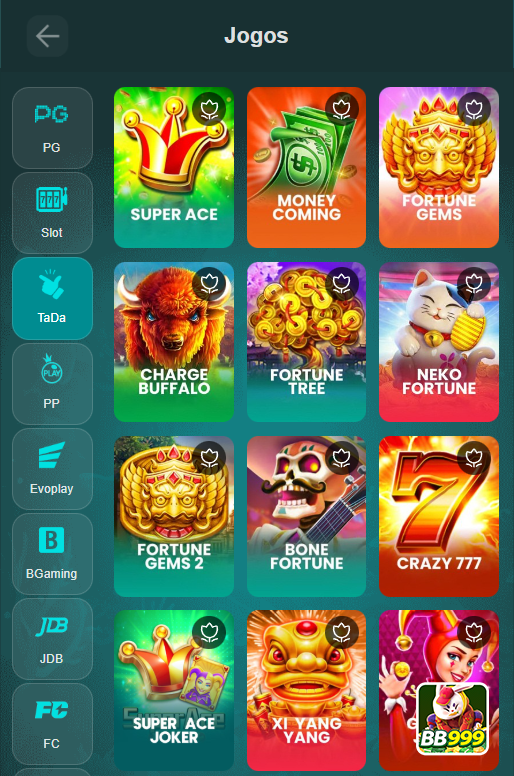 TADA Mobile Game App